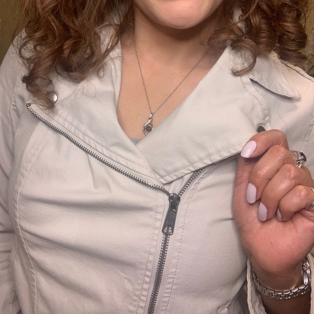 Old Navy Motorcycle Jacket - Picture 5 of 9